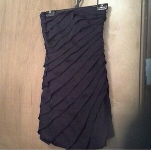Ann Taylor Petite Layered Strapless Dress